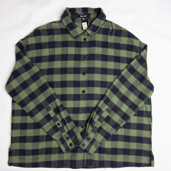 Madewell Flannel Sunday Shirt in Buffalo Check - Picture 4 of 13